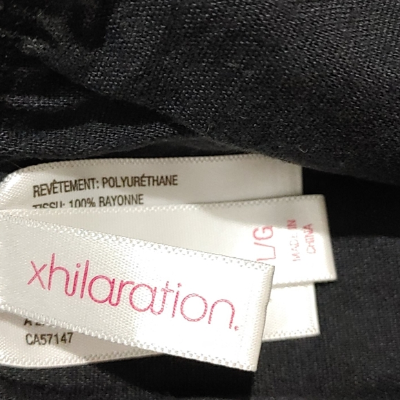 Xhilaration Faux Leather Mini Skirt Size L - Picture 5 of 5